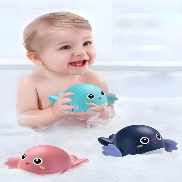 AquaPals | Kit 3 Brinquedos de Banho para Bebês