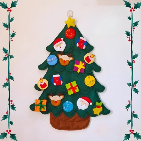 Árvore de natal Montessoriana de Parede