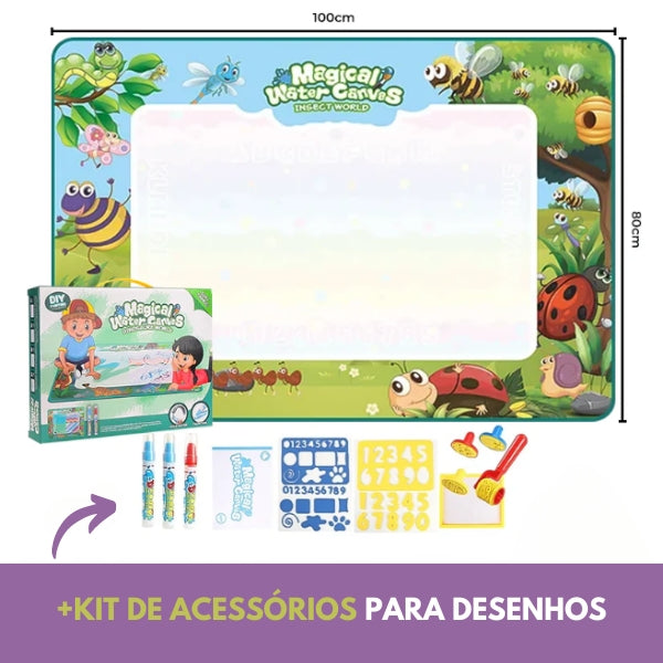 Tapete Mágico DoodleSplash | Desenho com Água 100x80cm
