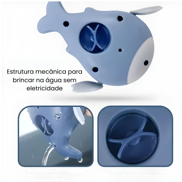 AquaPals | Kit 3 Brinquedos de Banho para Bebês
