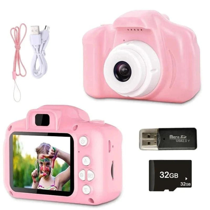Câmera Digital Infantil Bertico - Com Cartão de Memória de Graça!