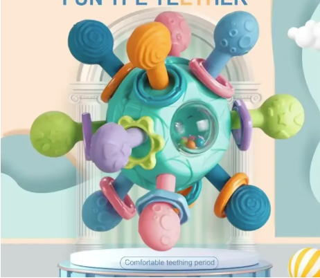 Bola Sensorial com Mordedor Orion™ Bebê