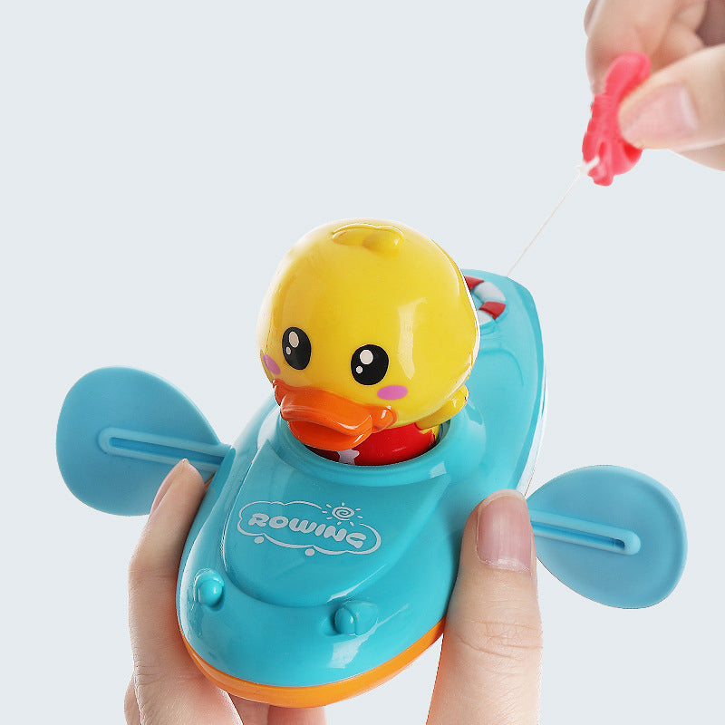 PatoNauta | Brinquedo de Banho com Barquinho a Remo