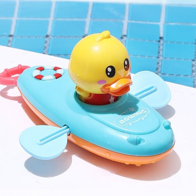 PatoNauta | Brinquedo de Banho com Barquinho a Remo