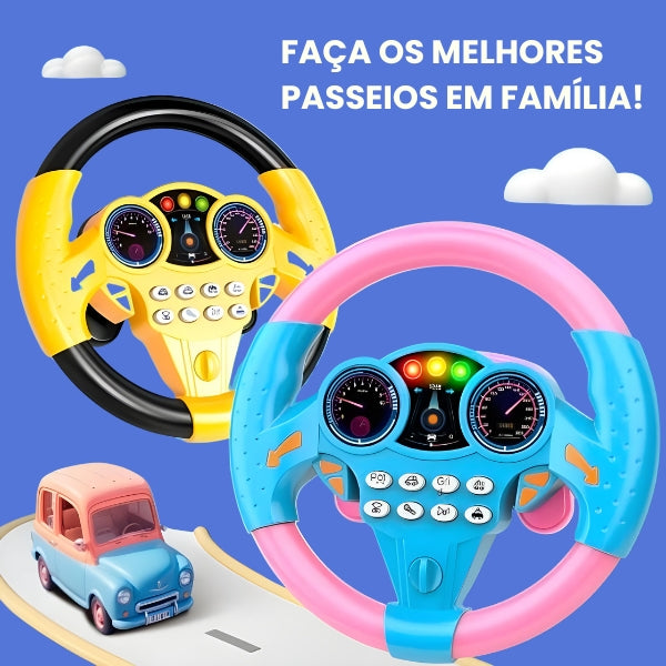 Volante Mágico Interativo e Educativo  - Mestre Kids- ÚLTIMAS UNIDADES