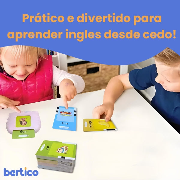 Leitor de cartas para aprender ingles - Flash Cards [ÚLTIMAS UNIDADES]