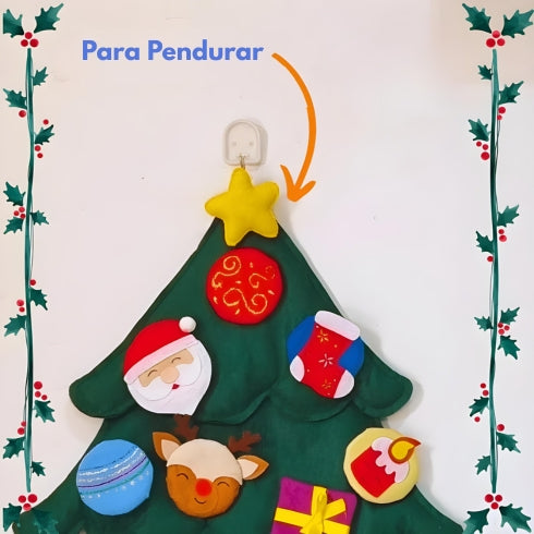 Árvore de natal Montessoriana de Parede