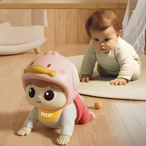 CrawlBaby | Boneco Musical Rastejante com Sensor para Bebês
