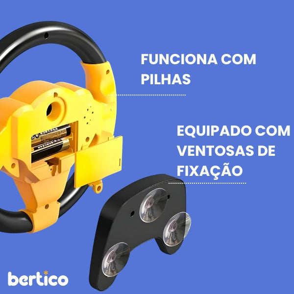 Volante Mágico Interativo e Educativo  - Mestre Kids- ÚLTIMAS UNIDADES