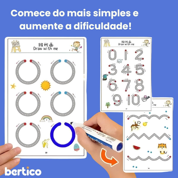 Caderno de Desenvolvimento Infantil MagicBook - ÚLTIMAS UNIDADES