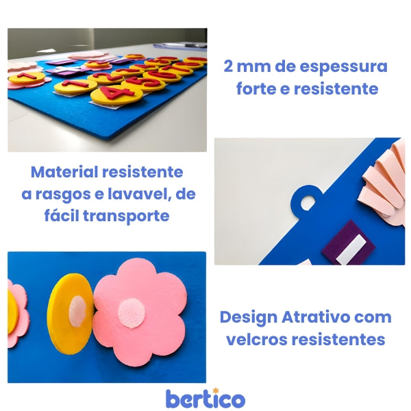 Tapete Matemático Infantil Matemagika - Aprendizado Divertido [ÚTLIMAS 10 UNIDADES]