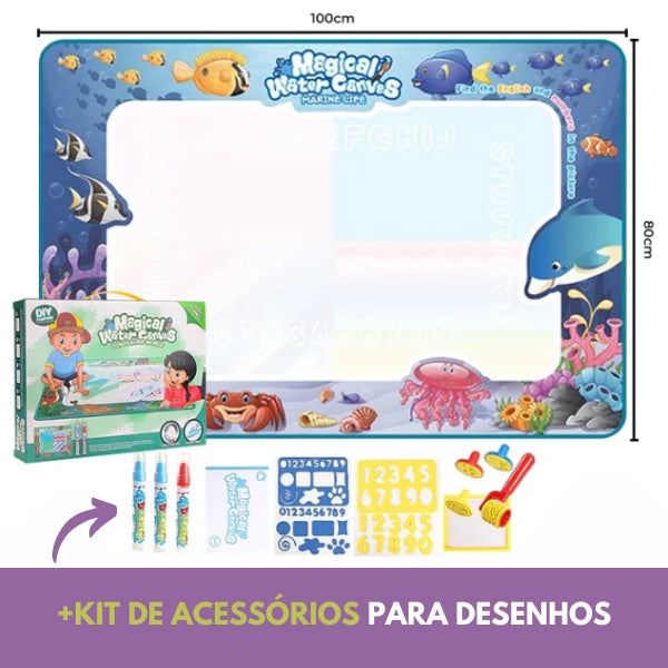 Tapete Mágico DoodleSplash | Desenho com Água 100x80cm