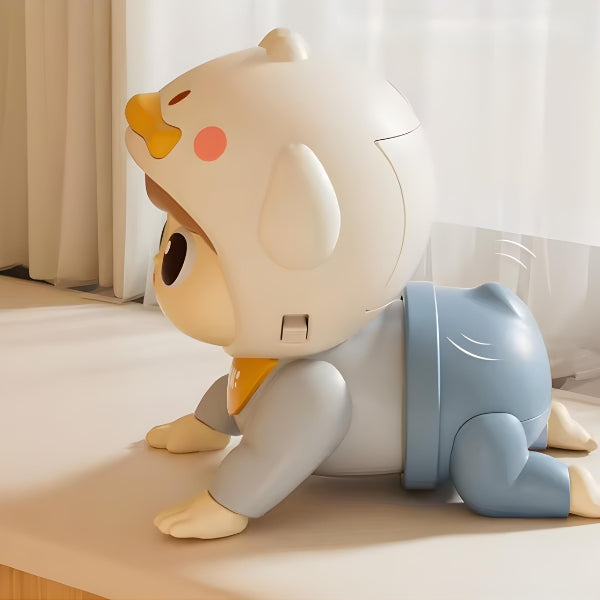CrawlBaby | Boneco Musical Rastejante com Sensor para Bebês