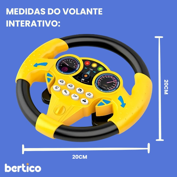 Volante Mágico Interativo e Educativo  - Mestre Kids- ÚLTIMAS UNIDADES