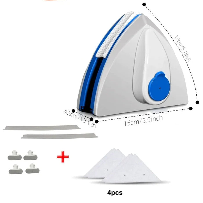 Limpador de Vidros Magnético Dupla Face - Eco Glass