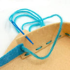 Kit de Costura de Bolsa Infantil Montessori. Desenvolve foco e concentração - ULTIMAS UNIDADES