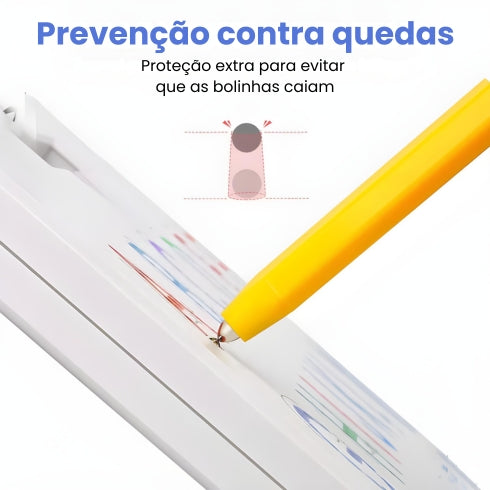 Quadro Mágico Alfabeto & Números – Ensina, Diverte e Desenvolve Coordenação Motora