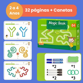 Caderno de Desenvolvimento Infantil MagicBook - ULTIMAS UNIDADES EM ESTOQUE