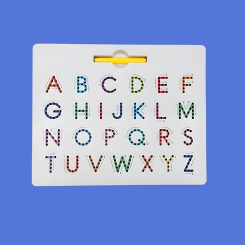 Quadro Mágico Alfabeto & Números – Ensina, Diverte e Desenvolve Coordenação Motora