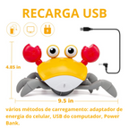 Caranguejo Fujão  | Brinquedo de Engatinhar com Corda para Bebês