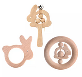 Kit Mordedores Naturais Aurora™ para Bebê