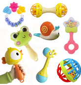 Kit Chocalhos Sensoriais Encanto™ Bebê