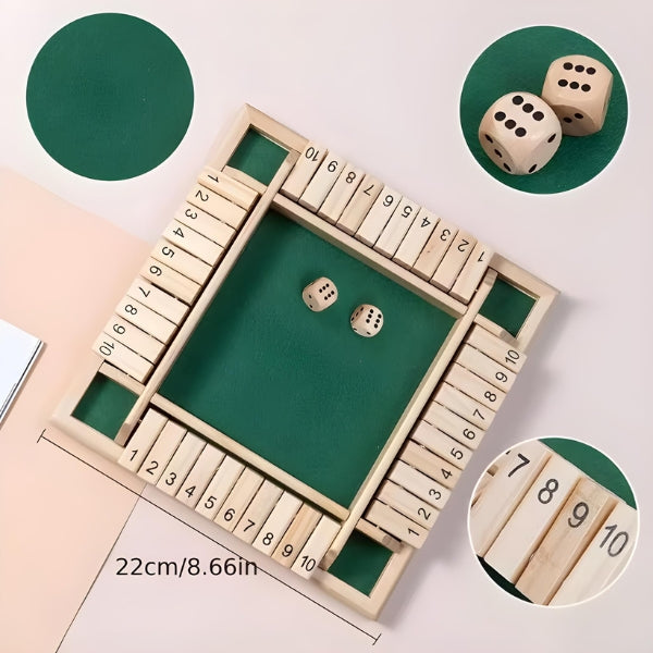 Cartas com operações e pinos encaixáveis que ajudam a reforçar o raciocínio lógico e o aprendizado numérico