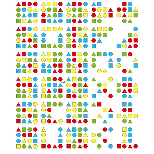 Detalhe dos blocos de madeira do GeoPlay. Produto seguro com pintura atóxica e acabamento arredondado para crianças