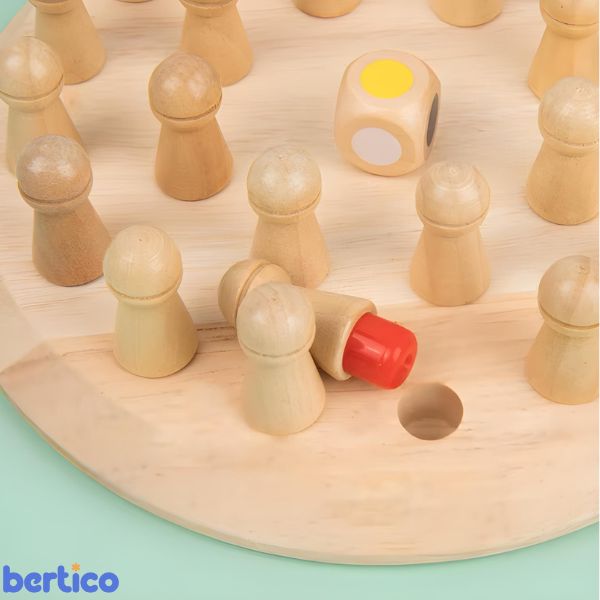 Embalagem ilustrada do MemoGenius. Presente perfeito para crianças que gostam de desafios mentais e aprendizado lúdico