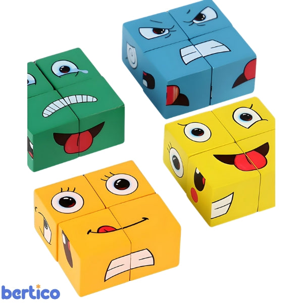 FaceMix sendo usado em contexto terapêutico. Ferramenta recomendada para trabalhar emoções em crianças com autismo ou dificuldades sociais