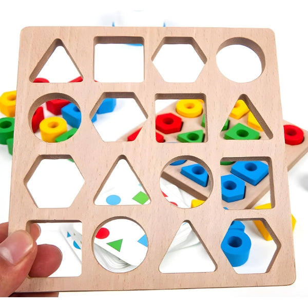 GeoPlay sendo usado em atividade pedagógica. Material lúdico que une diversão e aprendizado em ambientes educativos