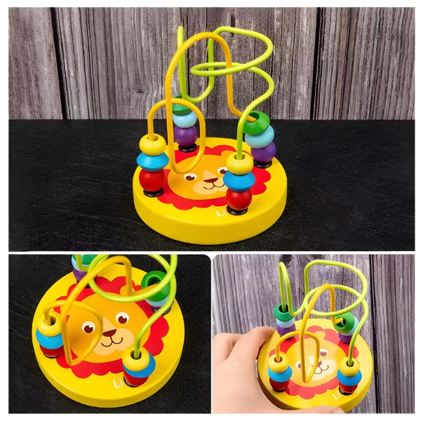 Labirinto com números da LudoBox em atividade. Ajuda a introduzir conceitos de contagem e sequência numérica