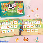 Livro Interativo Montessori QuietBook | Aprendizado Divertido e Educativo