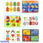 QuietBook com atividades práticas para estimular a coordenação motora fina. Ensine habilidades essenciais como abrir e fechar zíperes, botões e velcro