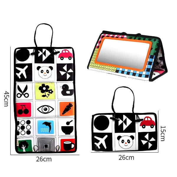 VisuBelly com embalagem destacada. Ótima opção de presente educativo e interativo para bebês e crianças