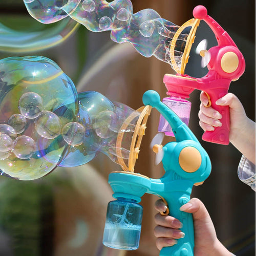 BubbleGun Turbo | Pistola de Bolhas Automática Infantil