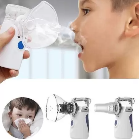 Inalador Nebulizador Portátil Silencioso (LEVE 2 E ECONOMIZE)